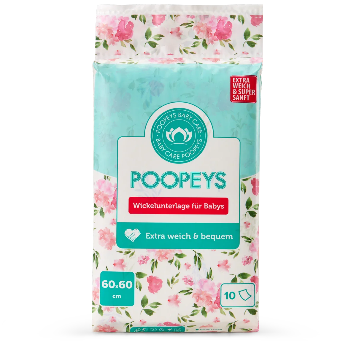 🎁 Poopeys Wickelunterlagen | 10 Stück (100% off)