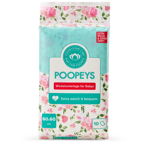 🎁 Poopeys Wickelunterlagen | 10 Stück (100% off)