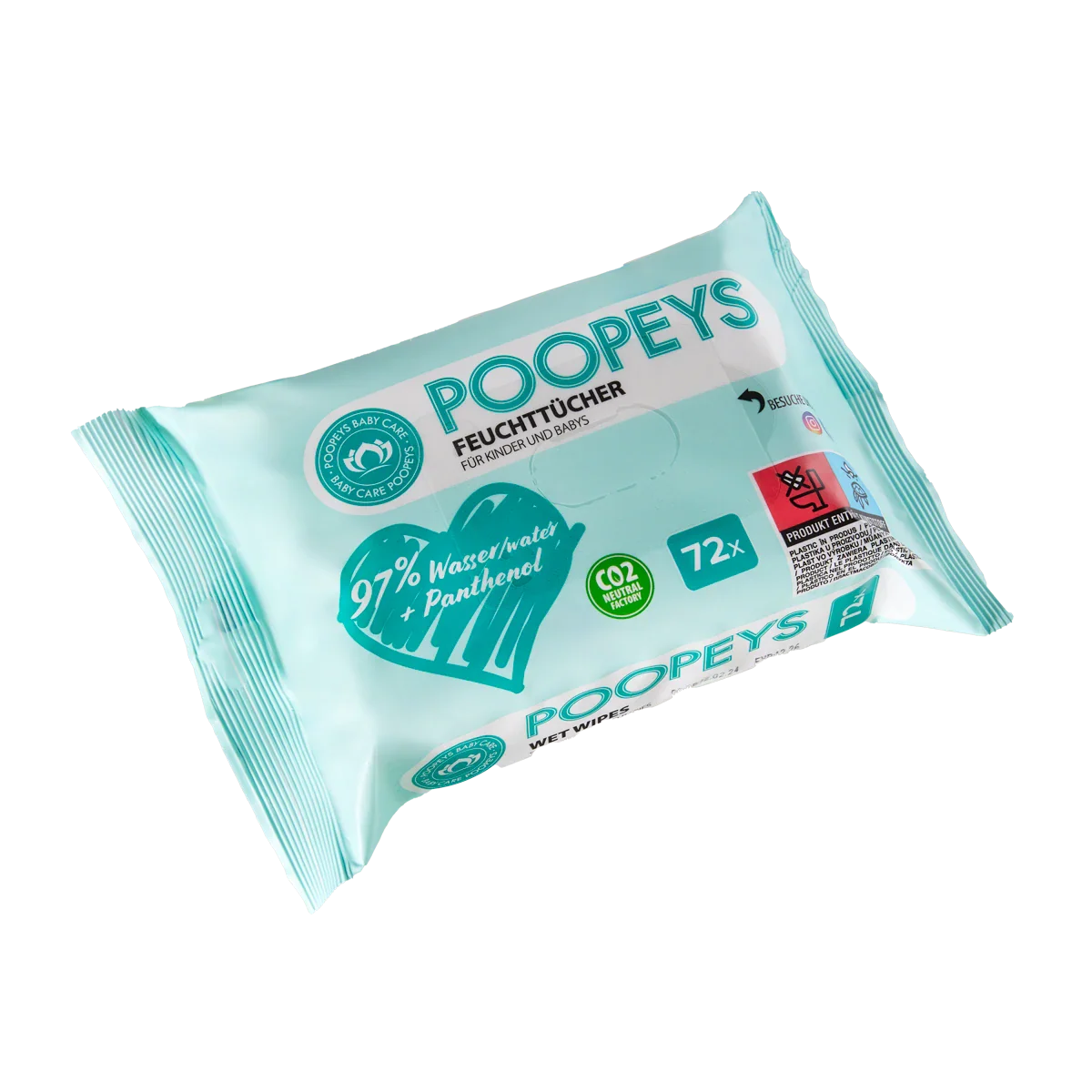 🎁 Poopeys Feuchttücher Comfort (100% off)