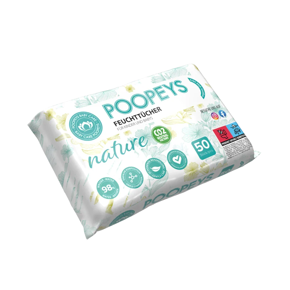 🎁 Poopeys Feuchttücher Nature (100% off)