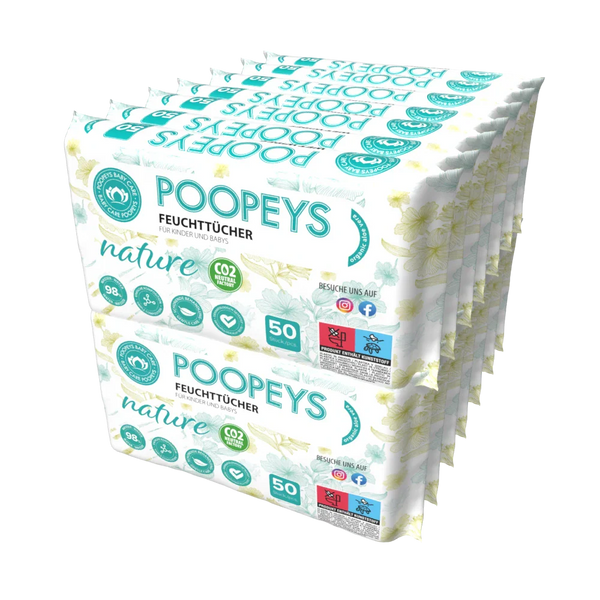 🎁 Poopeys Feuchttücher Nature (100% off)